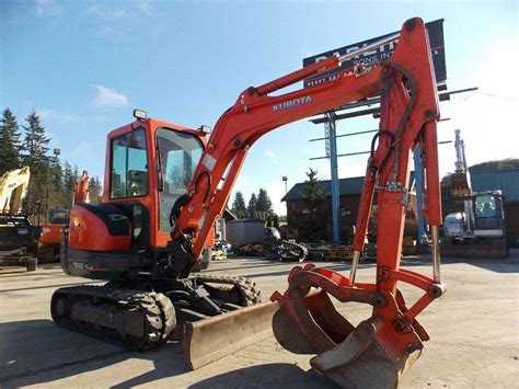 used kubota mini excavators for sale near me